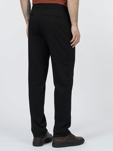 Брюки из шерстяного трикотажа