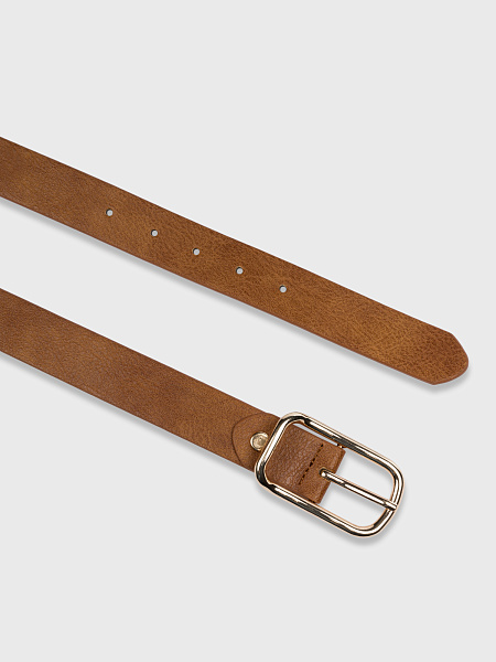 Ремень из фактурной экокожи