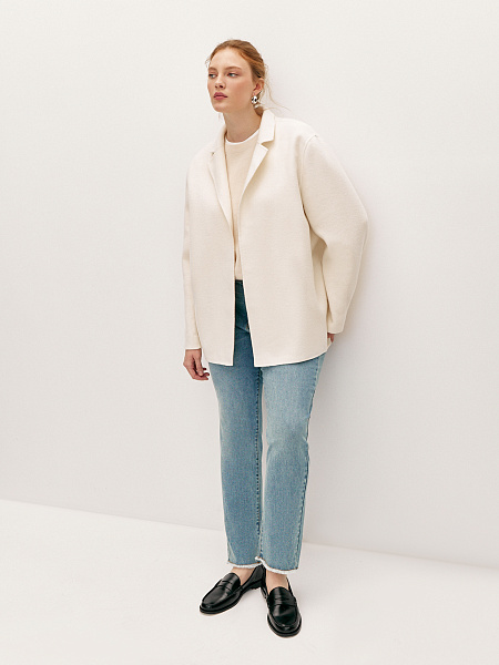 Полупальто из шерсти