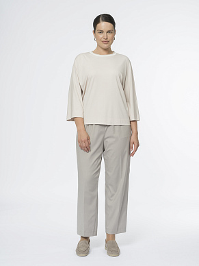 Лонгслив из вискозного трикотажа