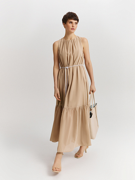 Платье с драпировками