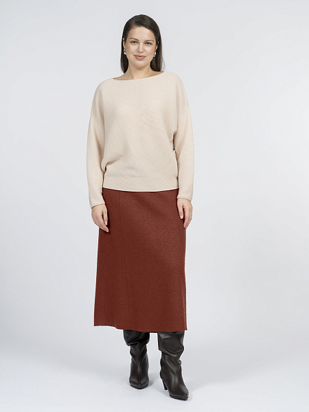 Джемпер из пряжи с шерстью мериноса