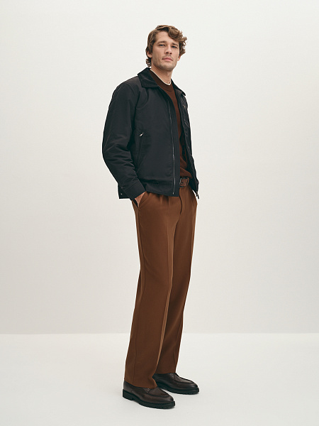 Куртка-бомбер утепленный, на синтепоне