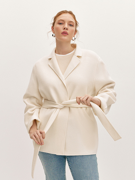 Полупальто из шерсти