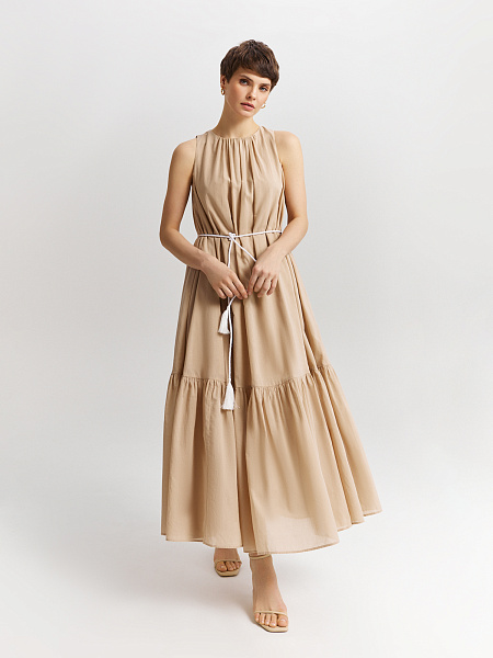 Платье с драпировками