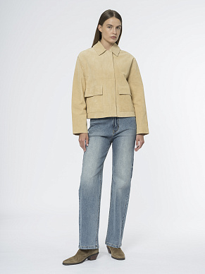 Куртка из натуральной замши