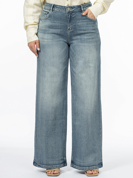 Прямые джинсы-пятикарманники