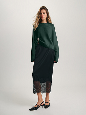 Джемпер с рукавом-реглан 