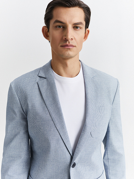 Пиджак со льном