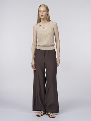 Топ с жаккардовым переплетением