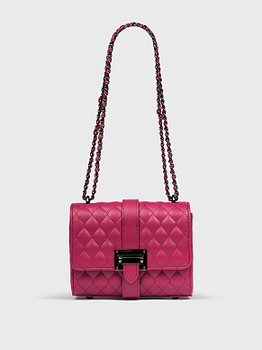 Мини-сумка с простежкой