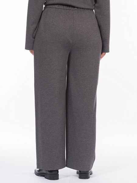 Прямые трикотажные брюки