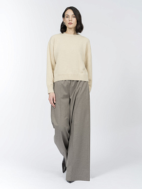 Вязаный джемпер с мягкой ангорой