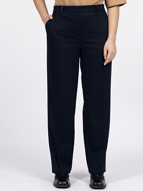 Трикотажные брюки классического кроя