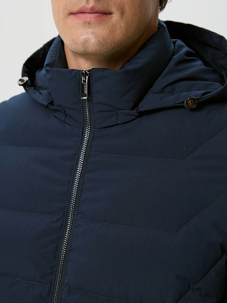 Короткая куртка с утеплителем пух/перо