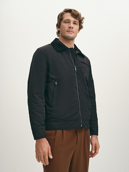 Куртка-бомбер утепленный, на синтепоне