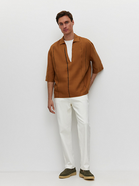 Рубашка изо льна