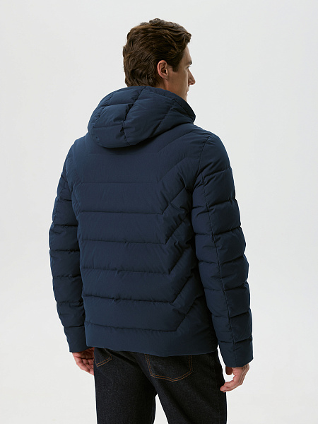 Короткая куртка с утеплителем пух/перо