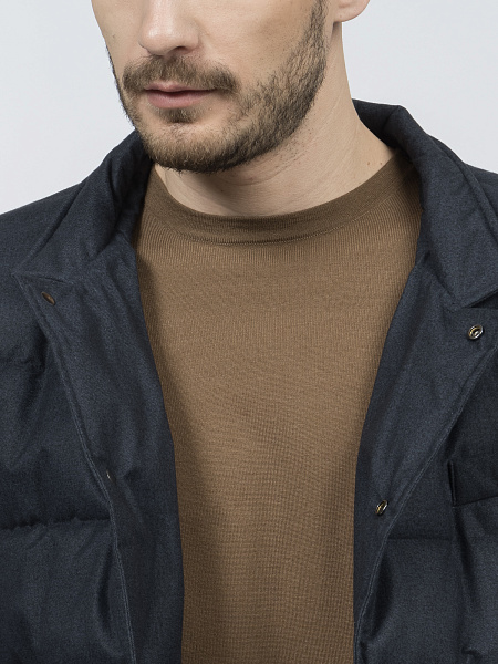 Куртка с  капюшоном и манишкой, утепленная наполнителем Sorona