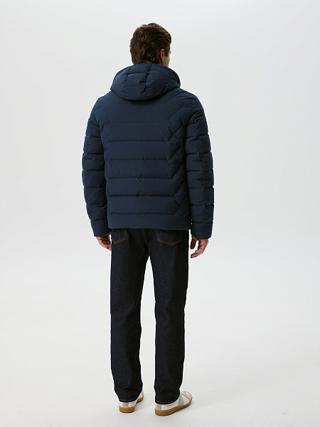 Короткая куртка с утеплителем пух/перо