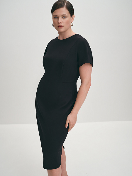 Платье-футляр на молнии