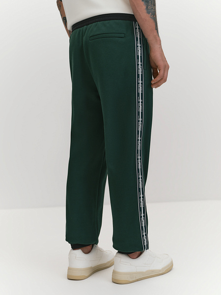 Брюки для спорта и отдыха из хлопкового трикотажа пике