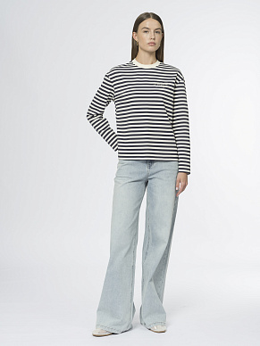 Лонгслив в полоску