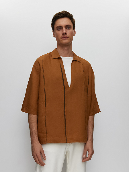 Рубашка изо льна