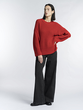 Джемпер из итальянской пряжи с шерстью