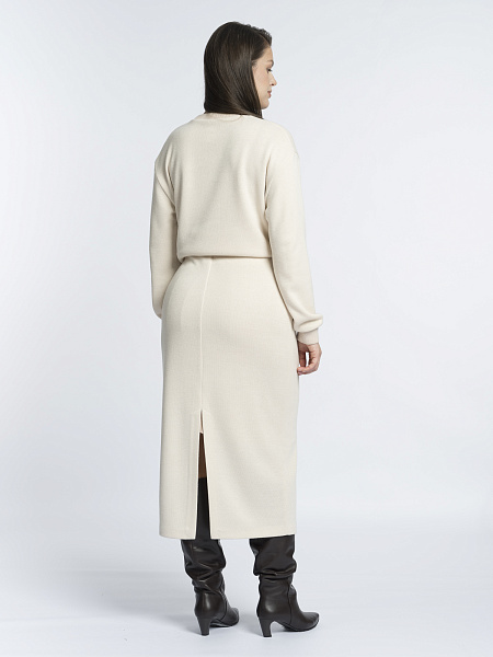 Юбка карандаш из вискозного трикотажа