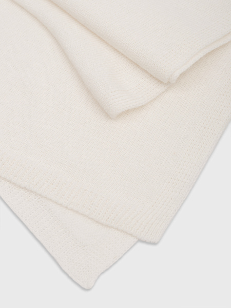 Шарф вязаный с ангорой