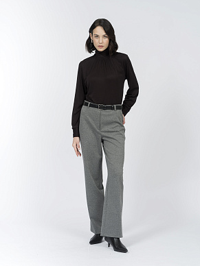 Трикотажные брюки в джинсовом стиле