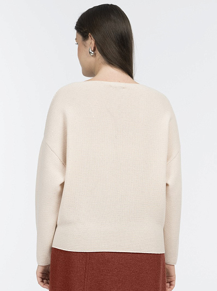 Джемпер из пряжи с шерстью мериноса