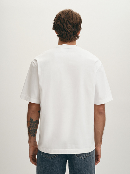 Футболка oversize из 100% хлопка