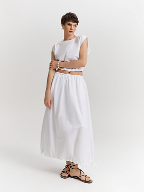 Юбка-балон из хлопка 