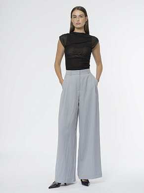 Воздушная блуза из сетки