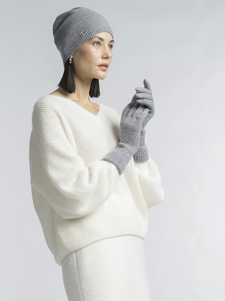 Шапка из 100% кашемира