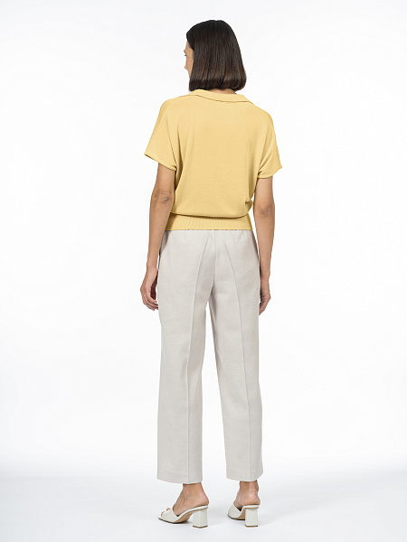 Поло из уникальной пряжи