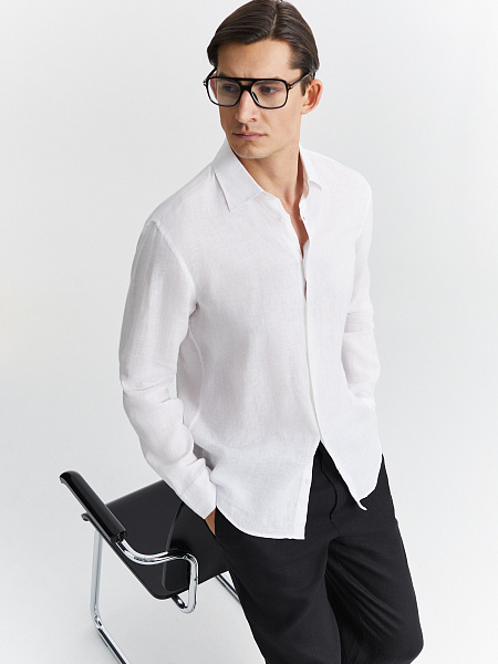 Рубашка изо льна