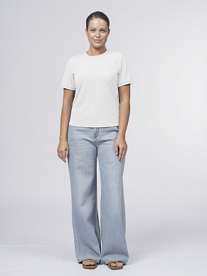 Футболка из вискозного трикотажа