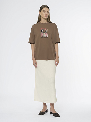 Футболка из мерсеризованного хлопка