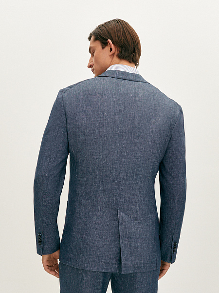 Пиджак со льном