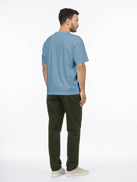 Футболка из премиального мерсеризованного хлопка и шёлка