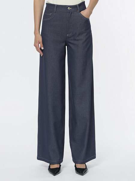 Джинсы из эластичной вискозной ткани