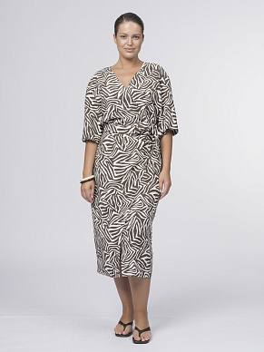 Юбка-карандаш из легкой вискозной ткани