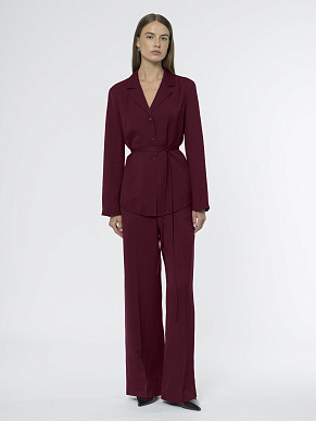 Блуза-жакет из текстурной ткани