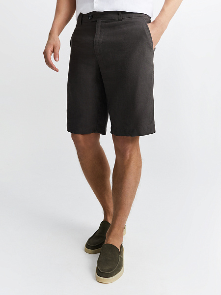 Шорты льняные