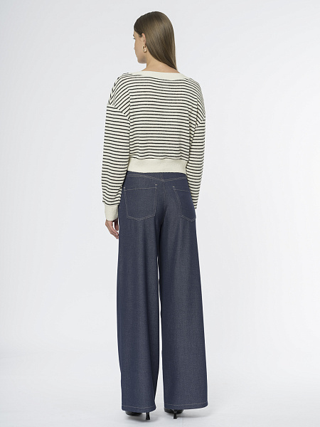 Джинсы из эластичной вискозной ткани