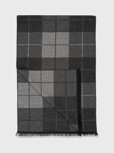 Шарф с принтом "клетка тартан"