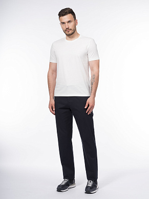 Хлопковая футболка super slim fit с брендированием